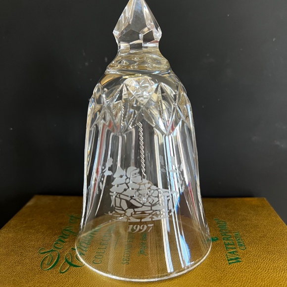 4-Waterford Crystal Bells "Songs of Christmas" Collection $25/each - Picture 2 of 8